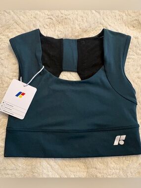 Forme gently worn power bra teal
Medium